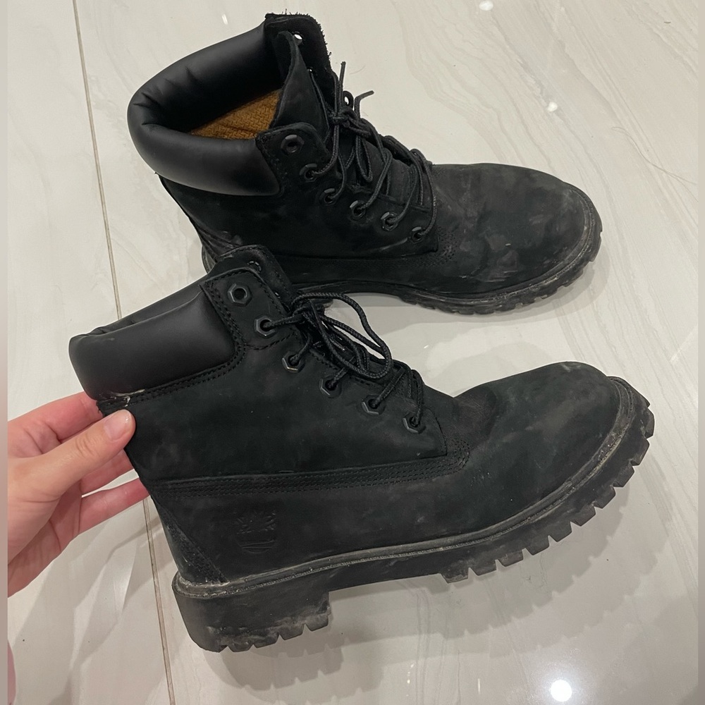 TIMBERLAND BLACK PREMIUM BOOTS